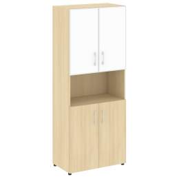 Стеллаж LT-ST 1.4R white/black